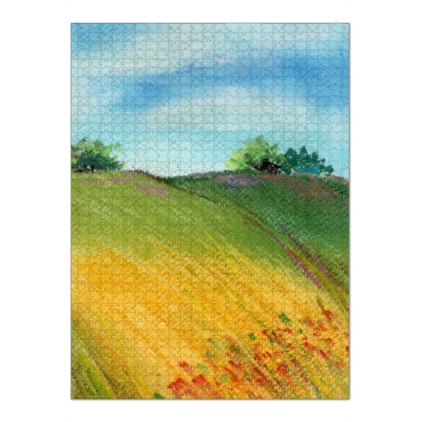 Puzzle Ravensburger "Summer view" artboxONE - Natur,Abstrakt
