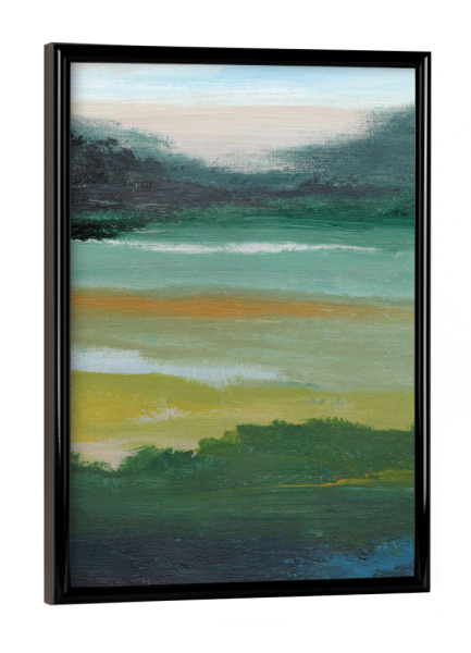 Poster mit schwarzem Rahmen "Misty May" artboxONE - Natur