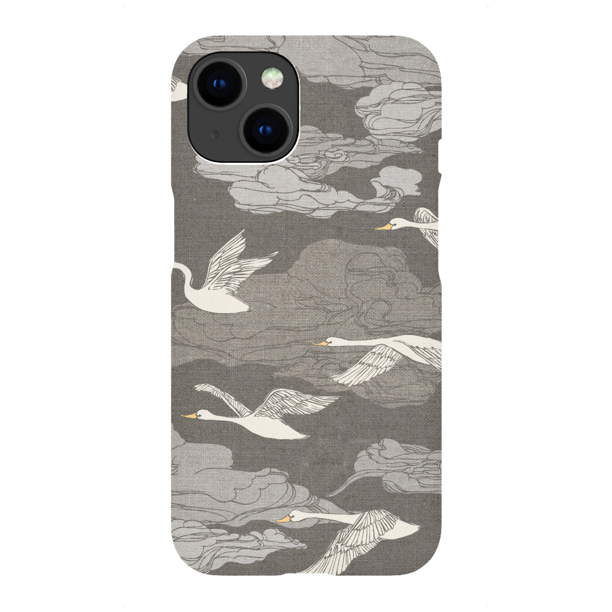 "Cecilia Mok - Wilde Schwäne"für iPhone - Premium-Case Handyhülle artboxONE