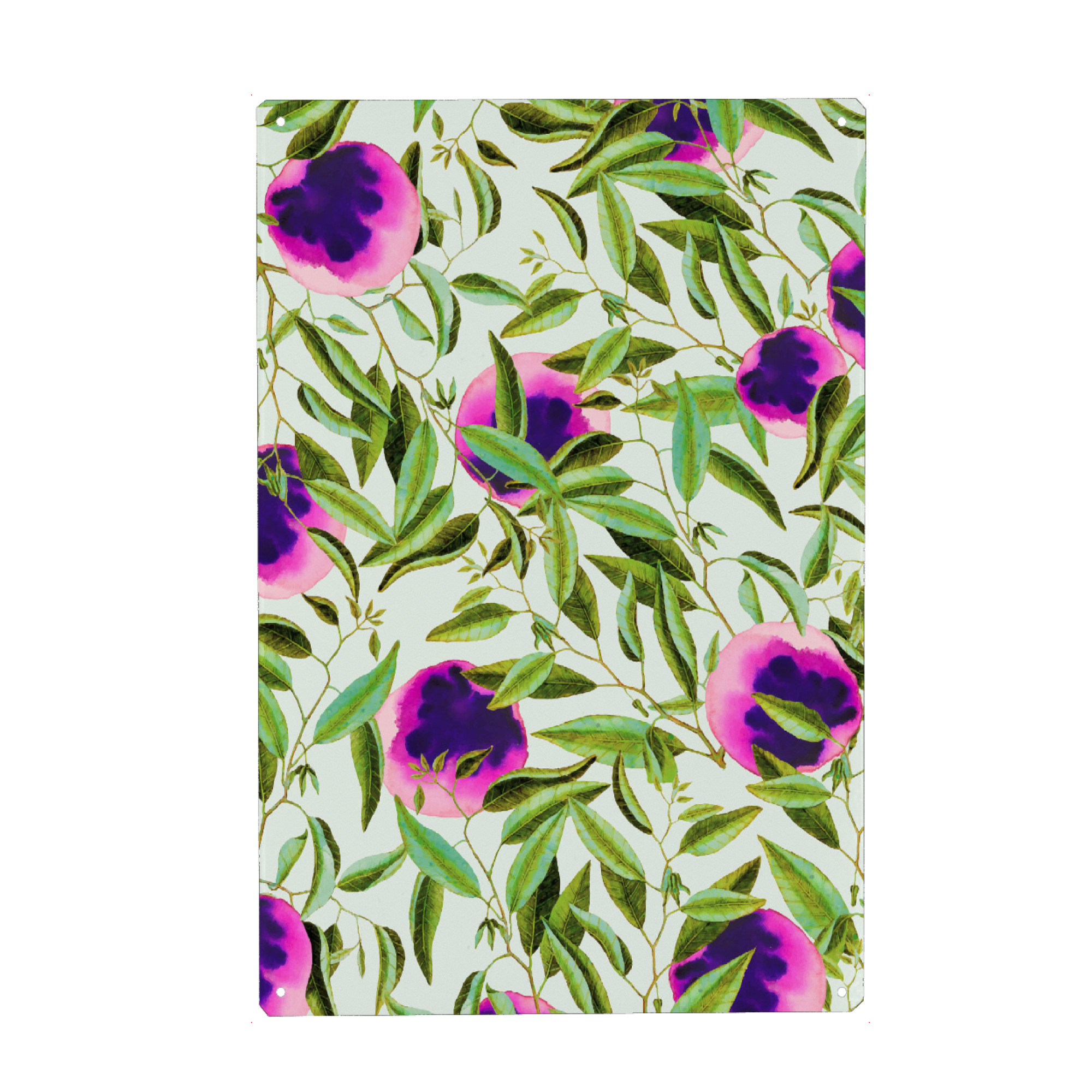 Metall Poster "Bon Vivant" artboxONE - Natur,Floral
