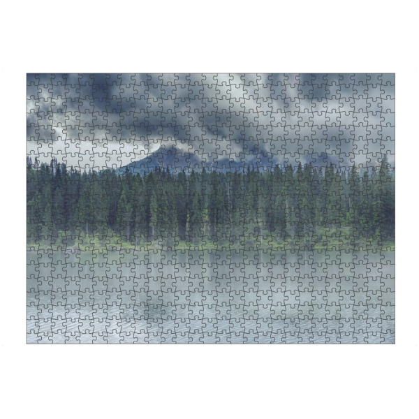 Puzzle Ravensburger "Clouds and fog" artboxONE - Natur,Reise,Reise / Länder
