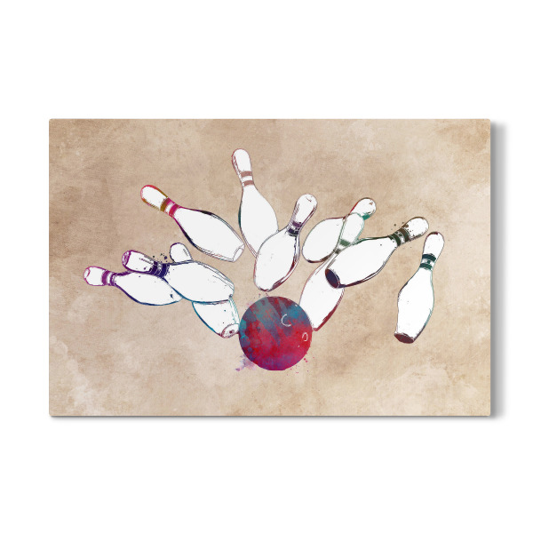Galerie-Print "Bowling sport game" 30x20 cm artboxONE