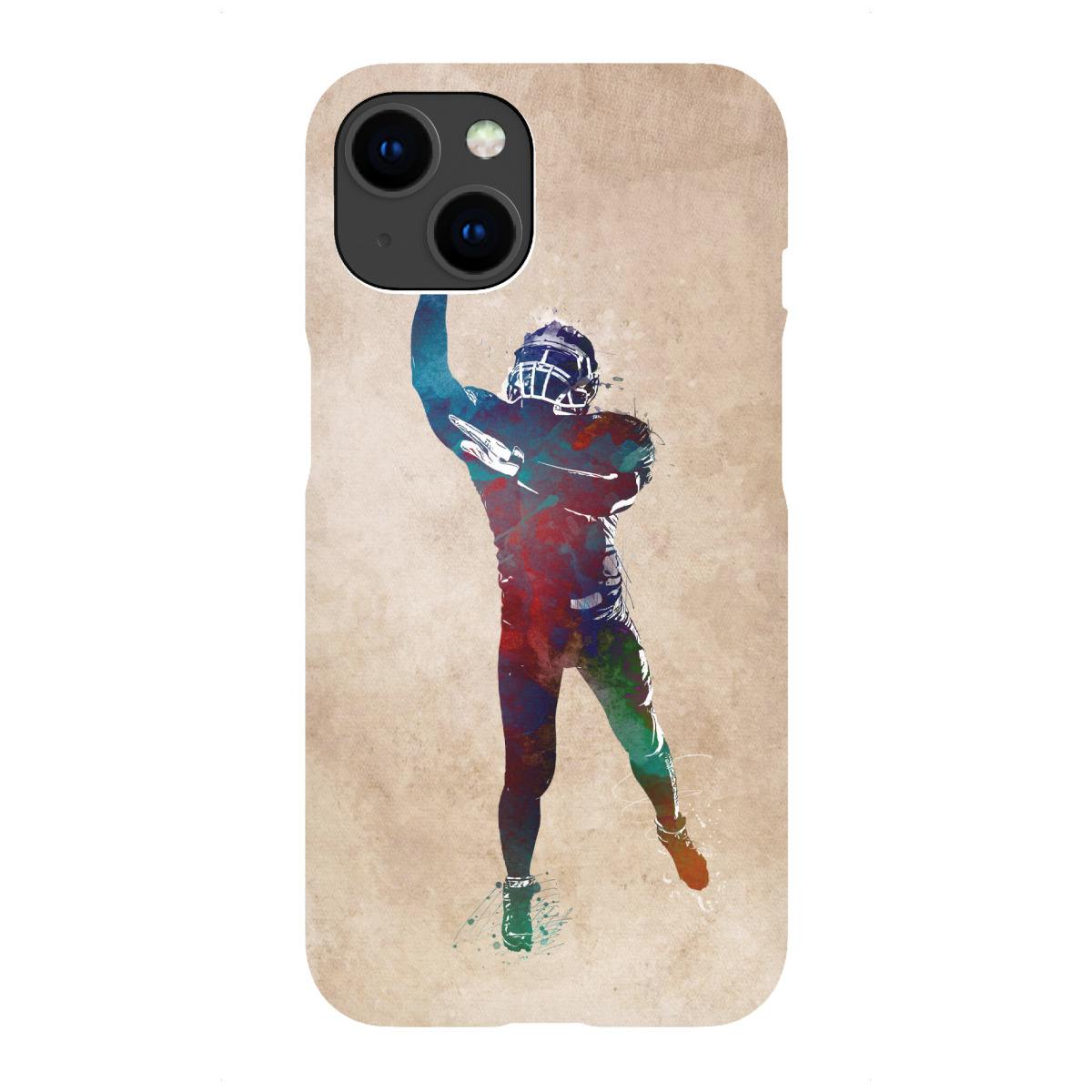 iPhone "American football sport player" Premium-Case Handyhülle artboxONE