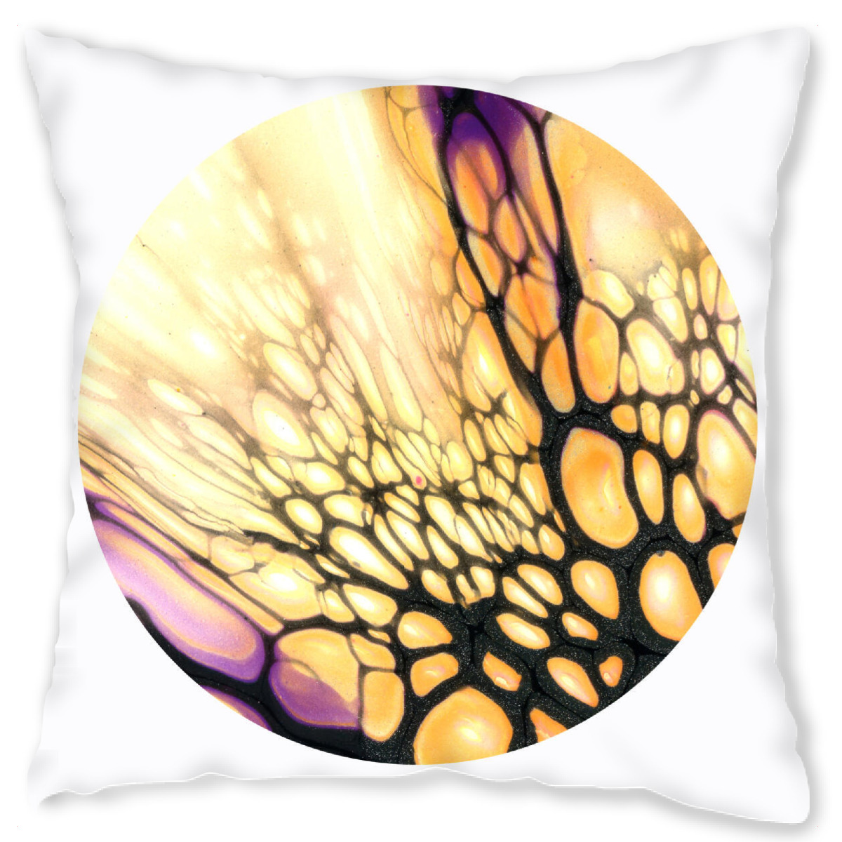 Design-Kissen "The warm Cells - Wing" artboxONE - Abstrakt