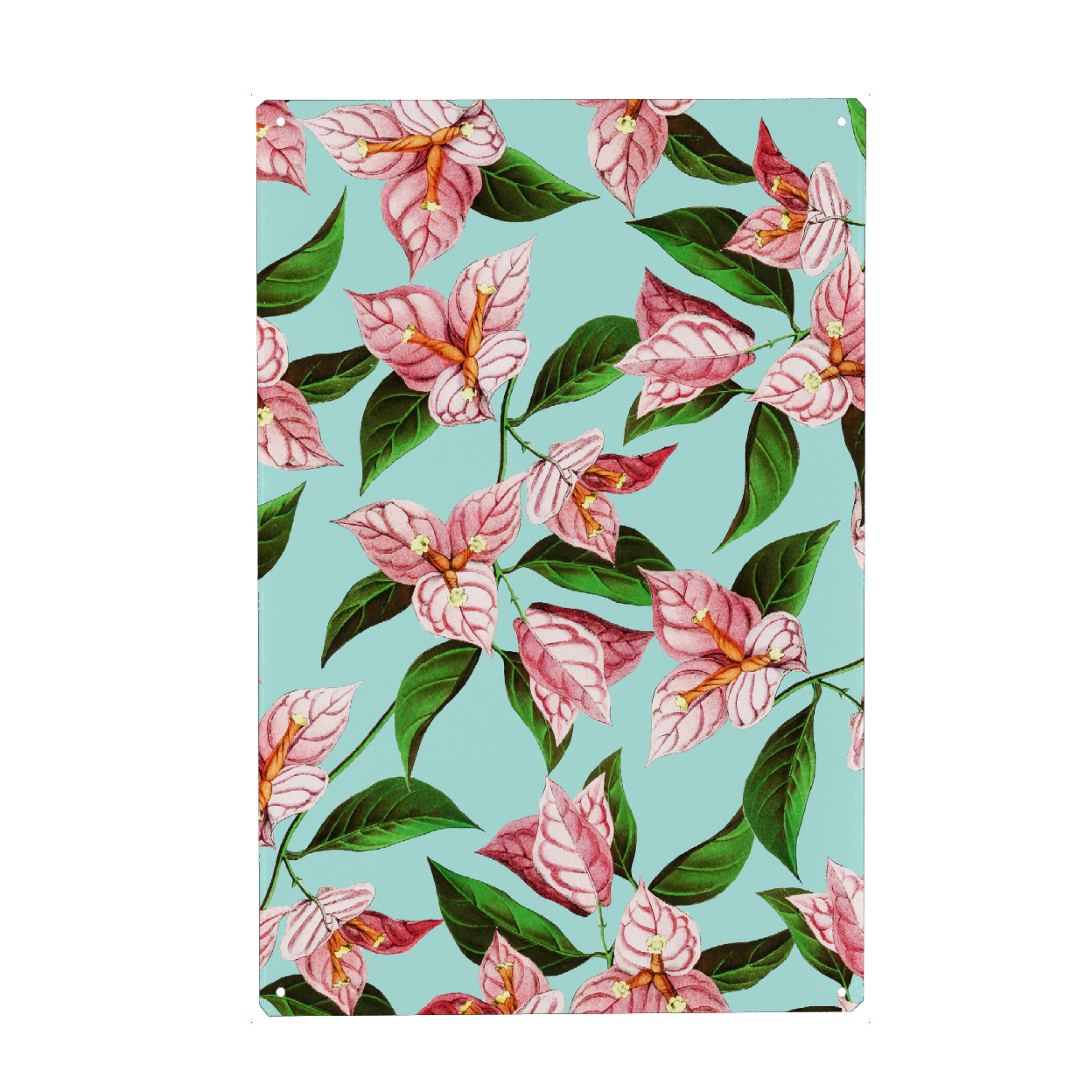 Metall Poster "Bahar" artboxONE - Floral