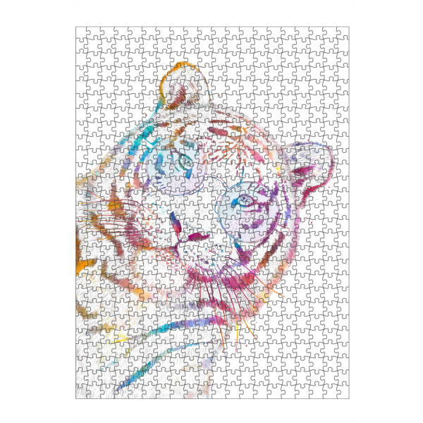 artboxONE Puzzle "Summer tiger" artboxONE - Natur,Tiere,Fashion,Lustig