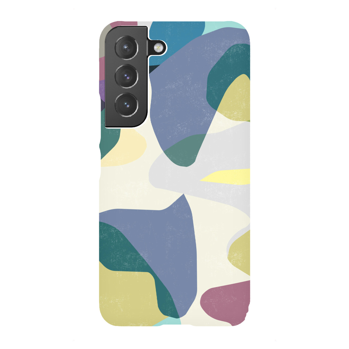 "Abstract Camouflage Blue"für Samsung Galaxy - Premium-Case Handyhülle artboxONE