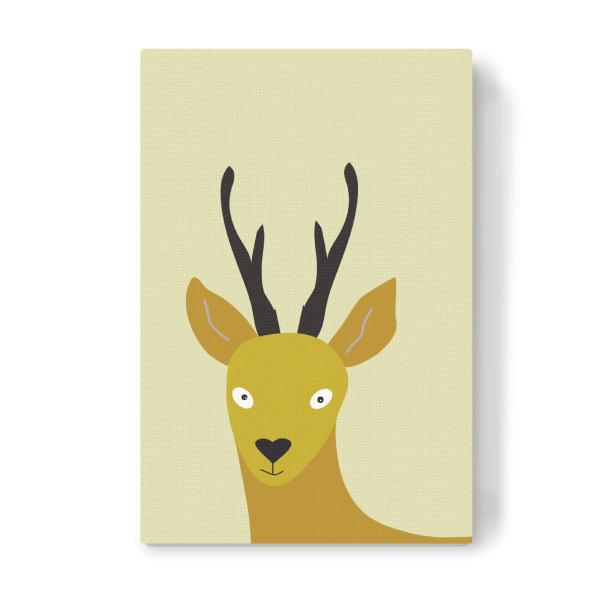 Leinwandbild "Reh Tierportrait" artboxONE - Für Kinder,Tiere