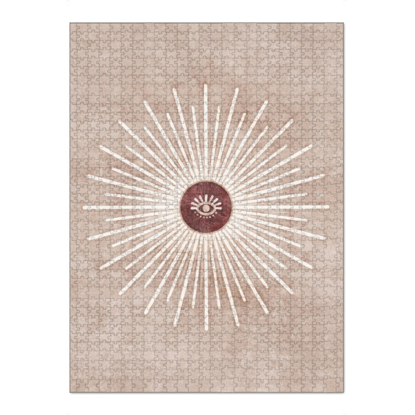 Puzzle Ravensburger "Tunaboylu - Sun Sight" artboxONE - Abstrakt,Geometrie,Galaxy