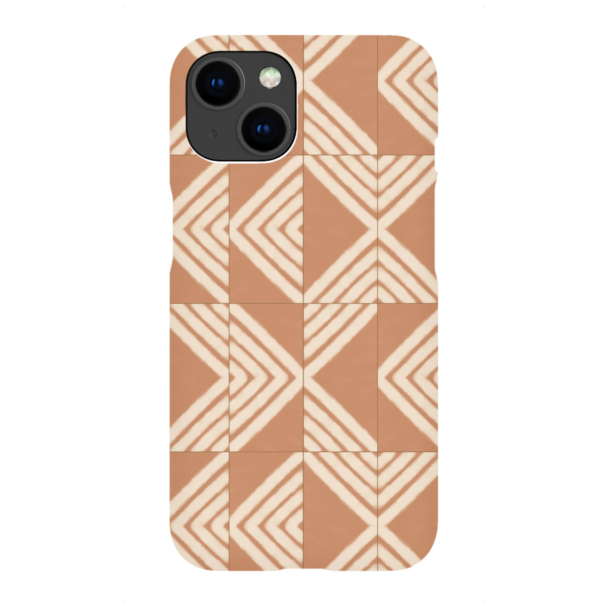 iPhone "Rustic Clay Mixed Tiles" Premium-Case Handyhülle artboxONE