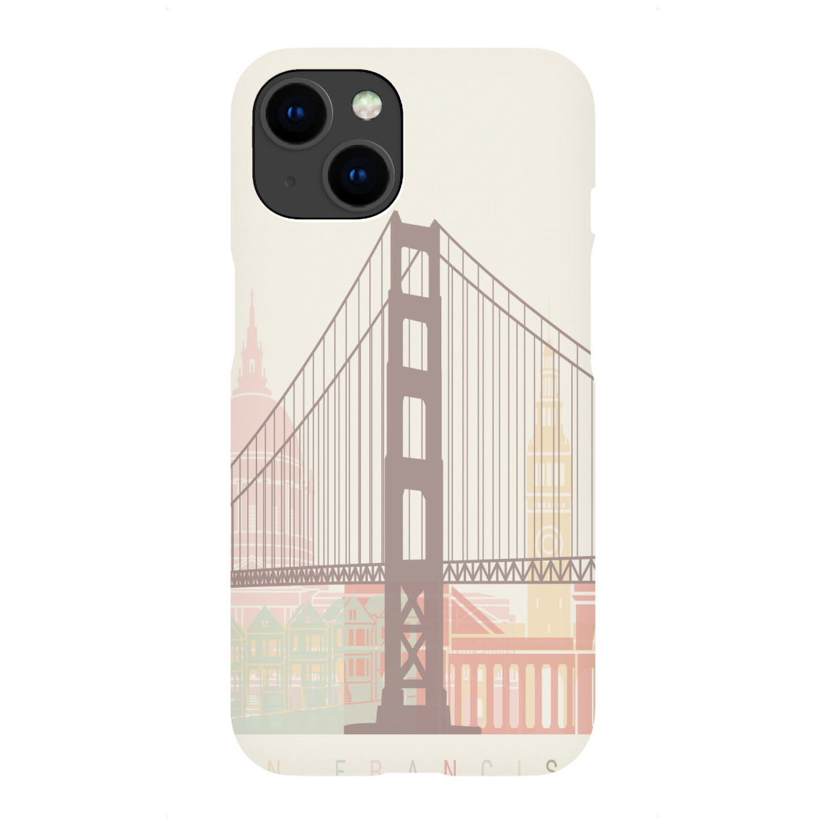 iPhone "San Francisco skyline-c" Premium-Case Handyhülle artboxONE