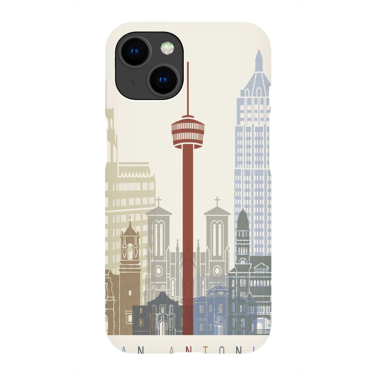 iPhone "San Antonio skyline" Premium-Case Handyhülle artboxONE
