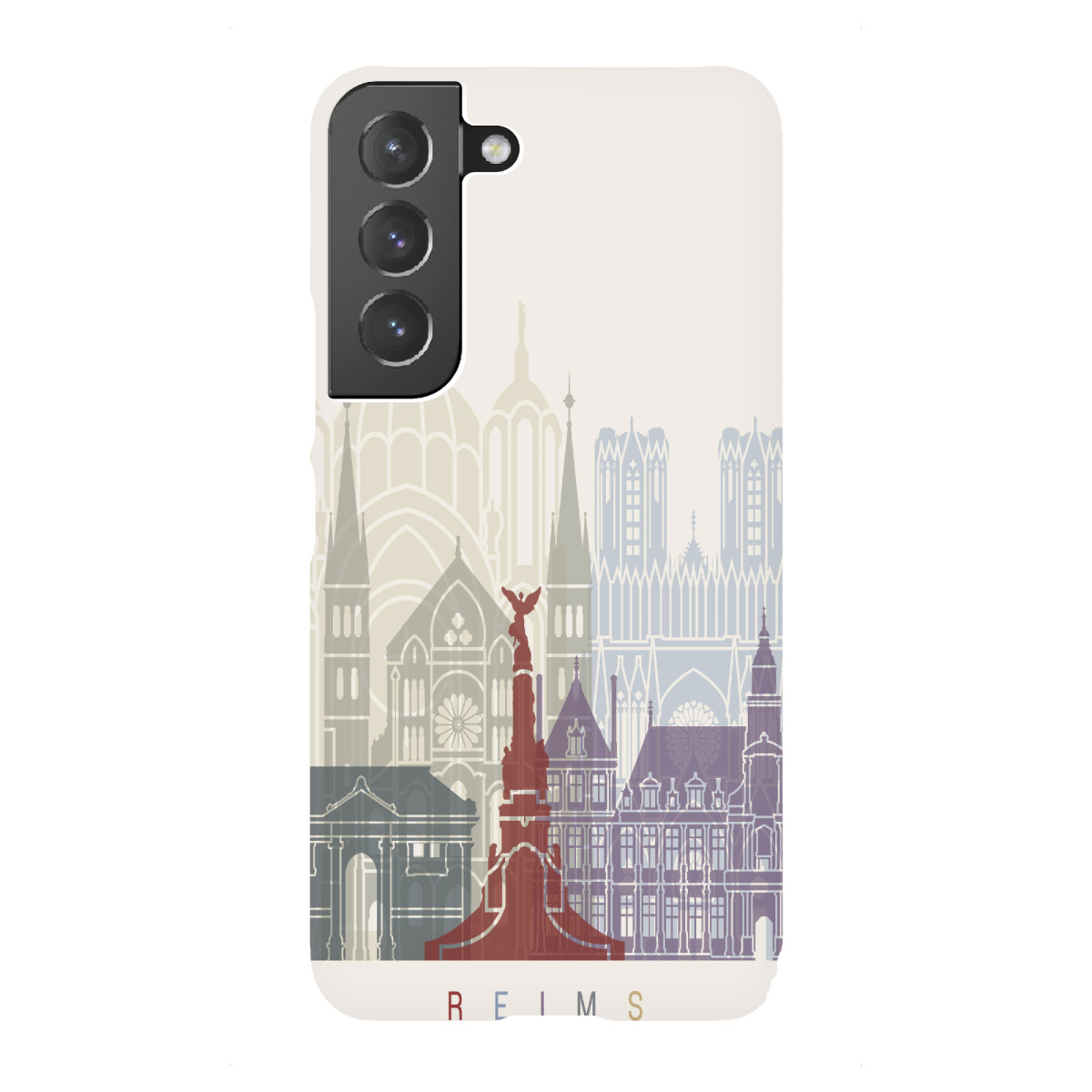 "Reims skyline"für Samsung Galaxy - Premium-Case Handyhülle artboxONE