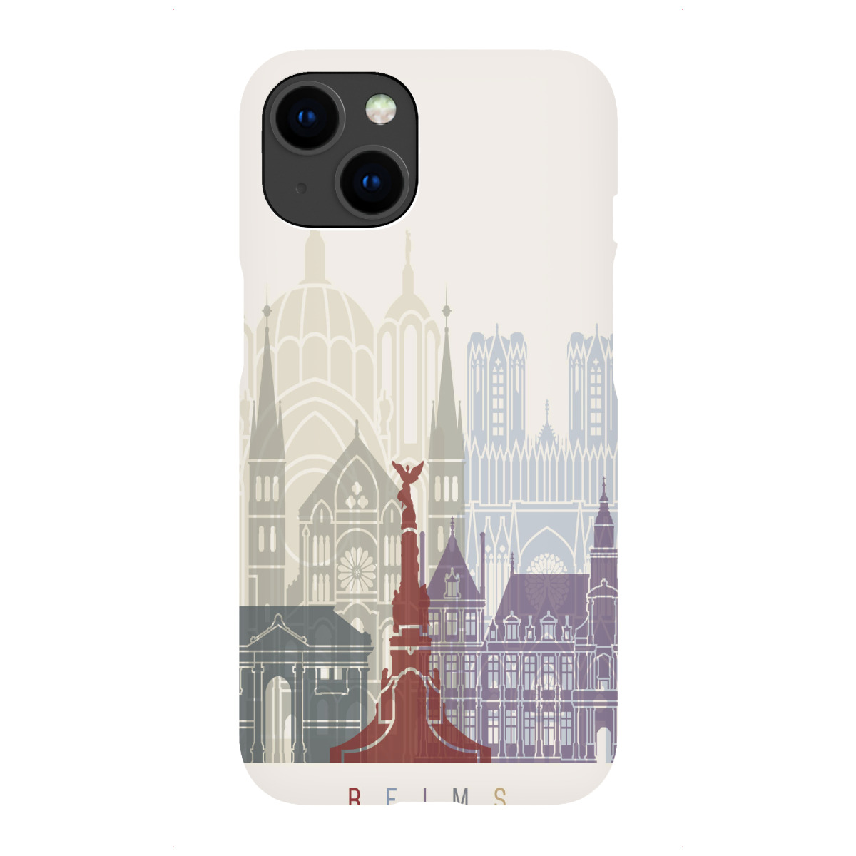 iPhone "Reims skyline" Premium-Case Handyhülle artboxONE