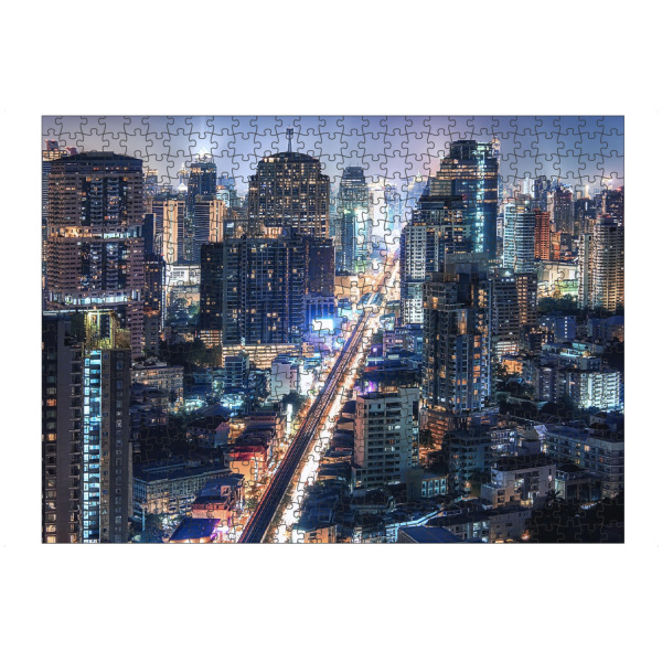 Puzzle Ravensburger "Sukhumvit" artboxONE - Städte,Reise,Architektur,Reise / Asien,Reise / Länder