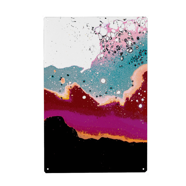 Holzbild "Logic Drowned In a Sea Of Emotion" artboxONE - Abstrakt