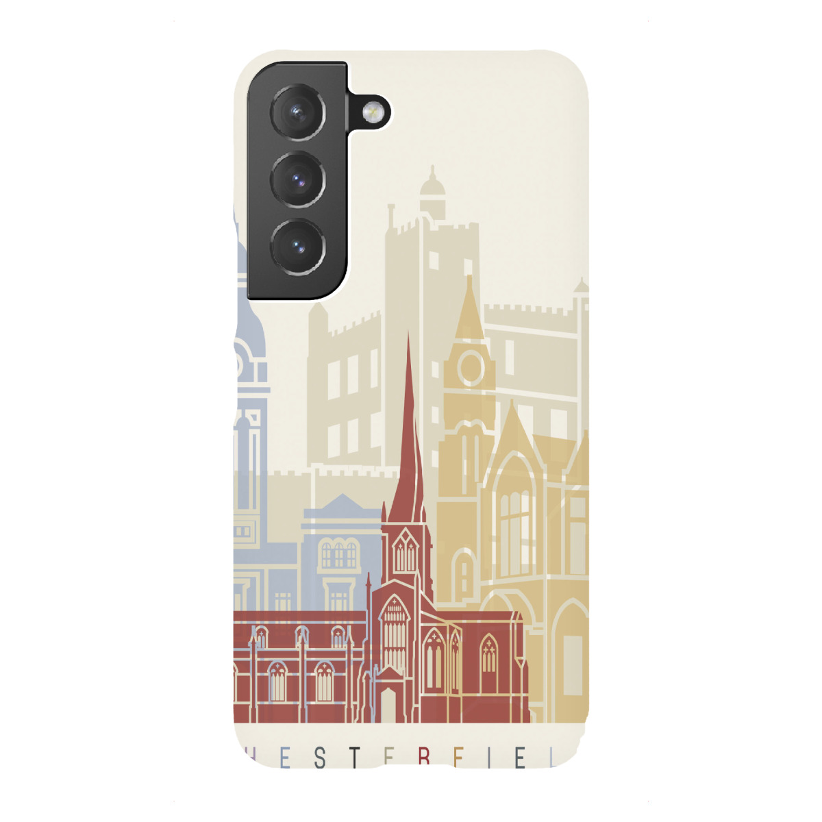"Chesterfield UK skyline"für Samsung Galaxy - Premium-Case Handyhülle artboxONE