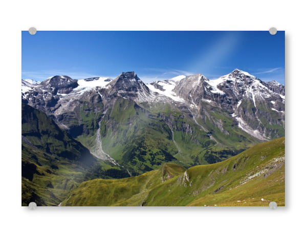 Acrylglasbild "Bergpanorama der Glocknergruppe" artboxONE - Natur,Reise,Reise / Länder