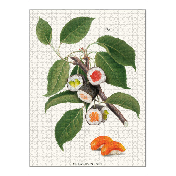 Puzzle Ravensburger "Sushi Plant" artboxONE - Essen & Trinken,Fiktion,Lustig