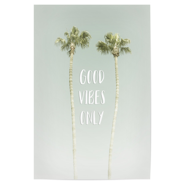 Poster 30x20 cm "Positive Energie" artboxONE - Typografie,Natur