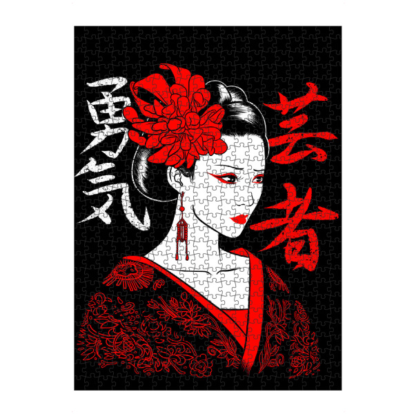 artboxONE Puzzle "Japanese Geisha Kanji" artboxONE - Comic,Städte / Tokio