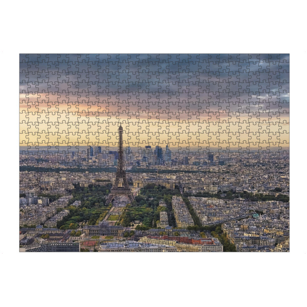 Puzzle Ravensburger "Evening in Paris" artboxONE - Städte,Reise,Architektur,Städte / Paris,Reise / Länder