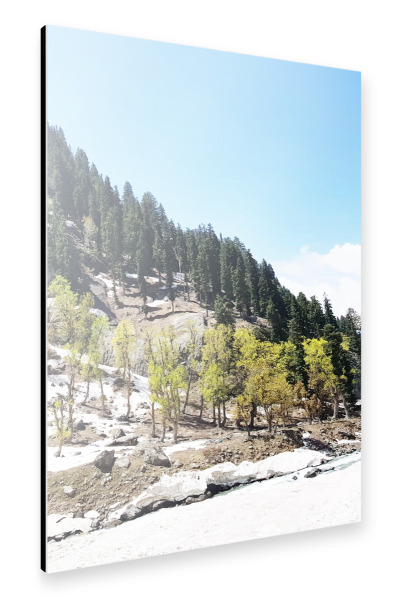 Alu-Dibond "Kashmir-II" 30x20 cm artboxONE