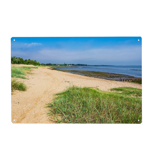 Holzbild "Strand am Wattenmeer" artboxONE - Natur,Reise,Reise / Strand und Meer