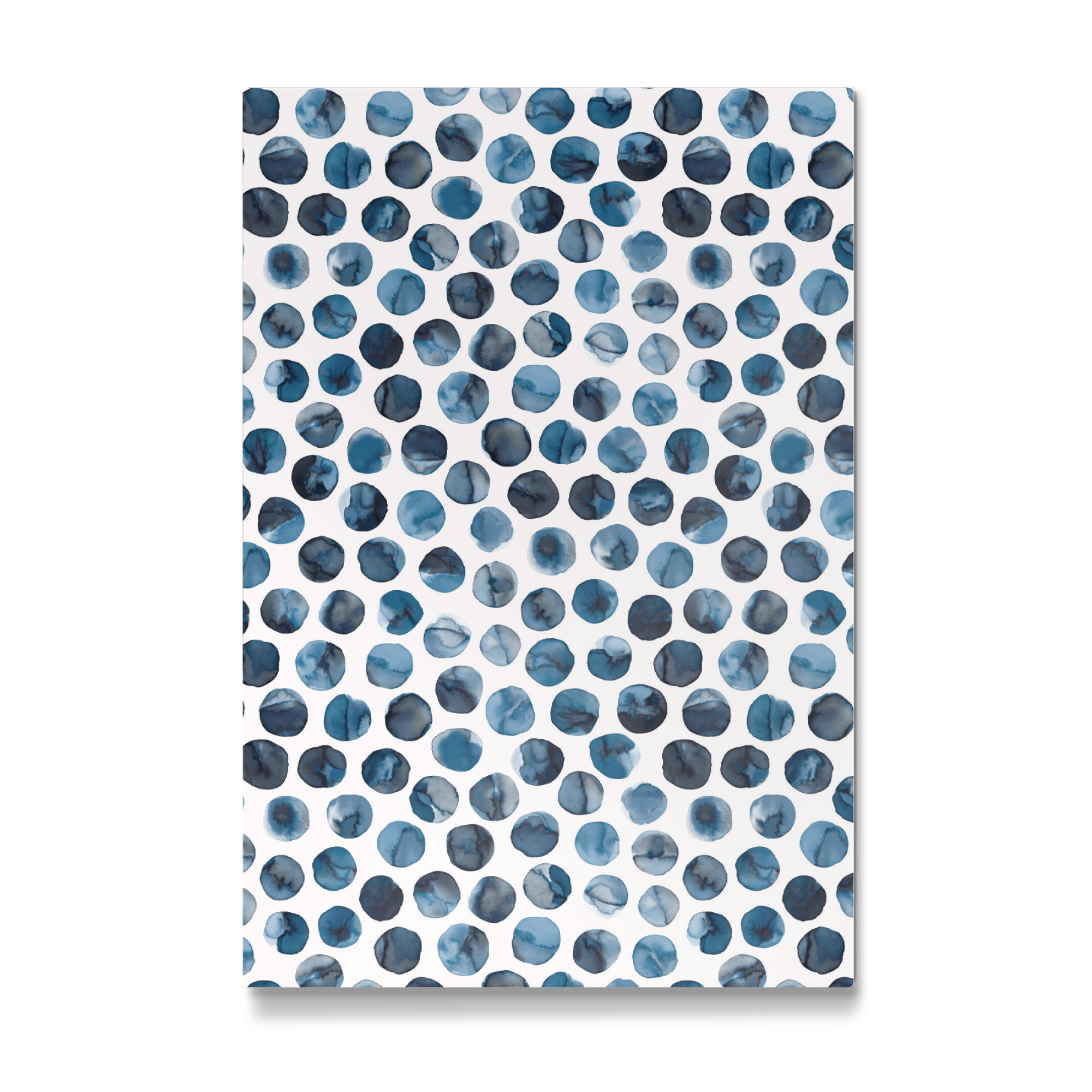 Galerie-Print "Ink Marbles Dots Blue" 30x20 cm artboxONE