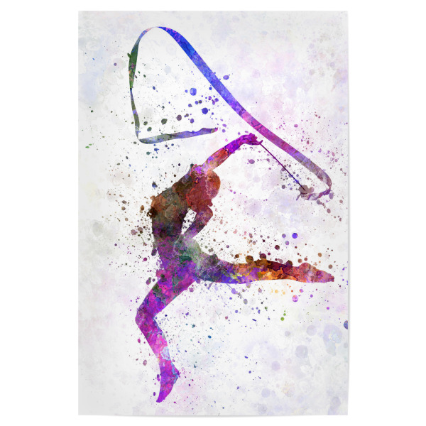 Poster "Rhythmic Gymnastics-c" artboxONE - Sport