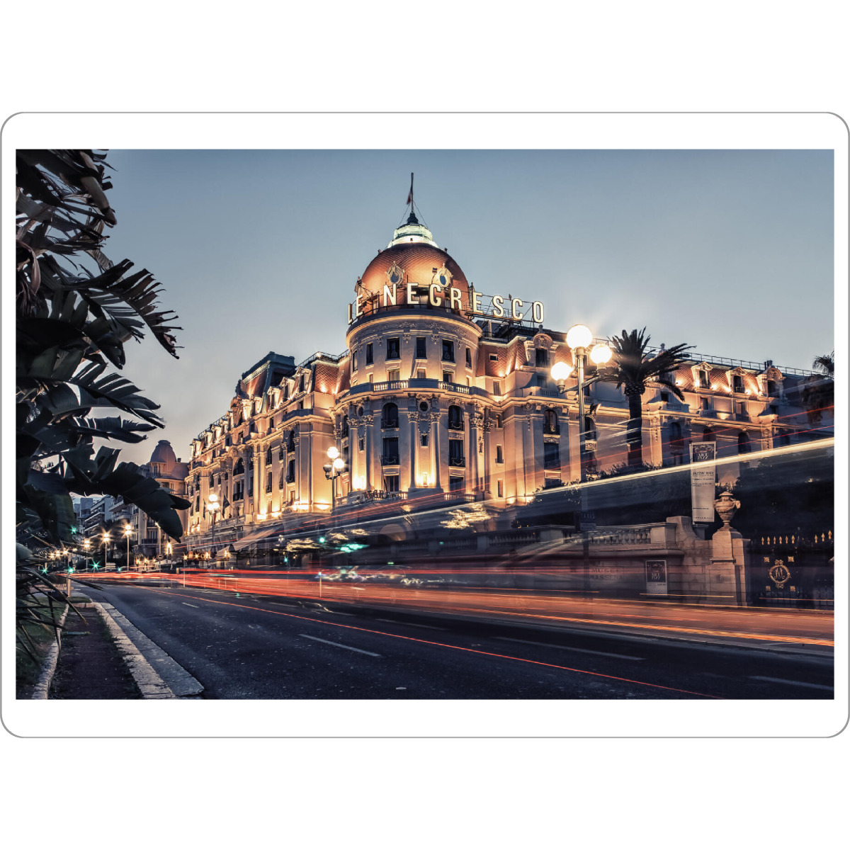 Tischset "Promenade Des Anglais" artboxONE - Städte,Reise,Architektur,Reise / Länder,Städte / Weitere