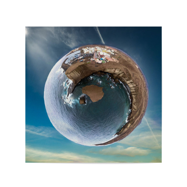 Poster 20x20 cm "Teneriffa - San Miguel de Tajao" artboxONE - Städte,Natur,Reise,Reise / Strand und Meer,Reise / Länder