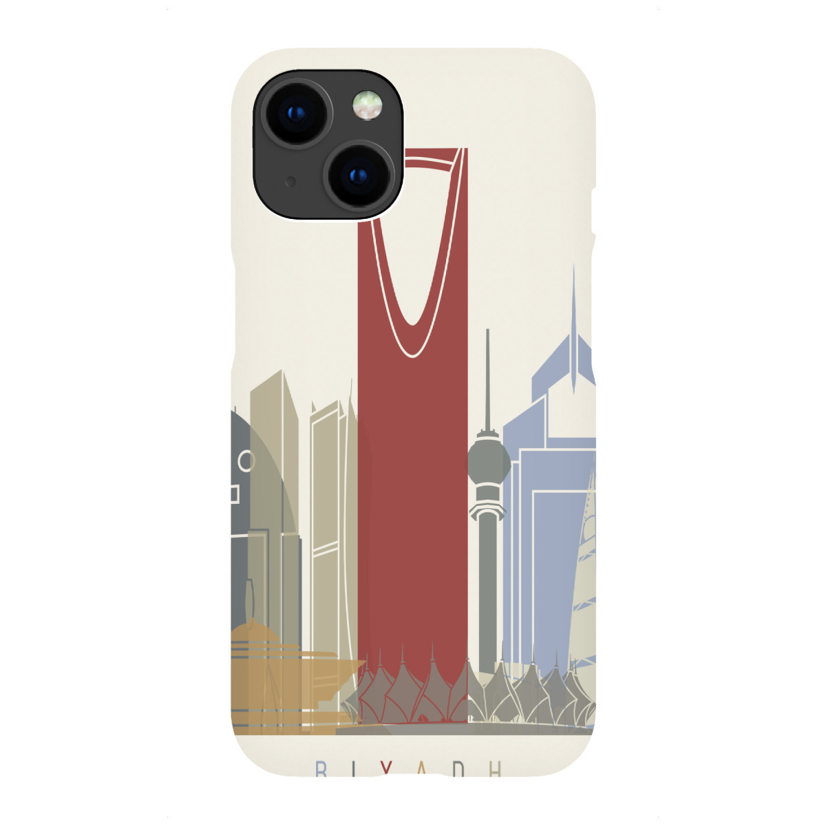 "Riyadh skyline"für iPhone - Premium-Case Handyhülle artboxONE