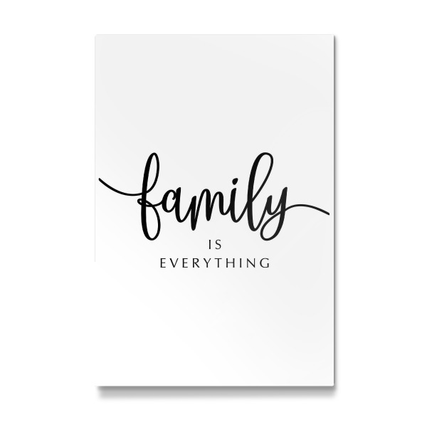 Galerie-Print "*Family Is Everything*" 30x20 cm artboxONE