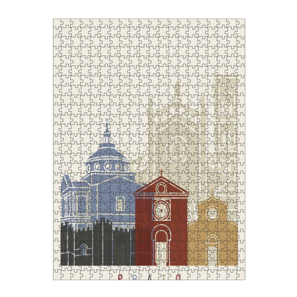 Puzzle Ravensburger "Prato skyline" artboxONE - Städte,Architektur