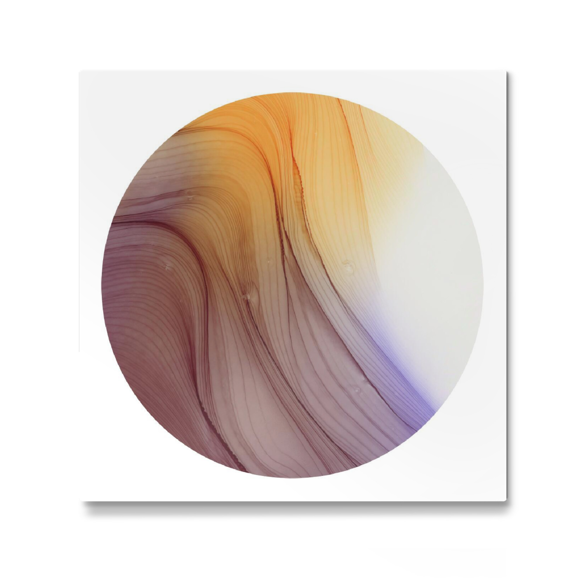 Galerie-Print "Night - Light on Waterfall" 30x30 cm artboxONE