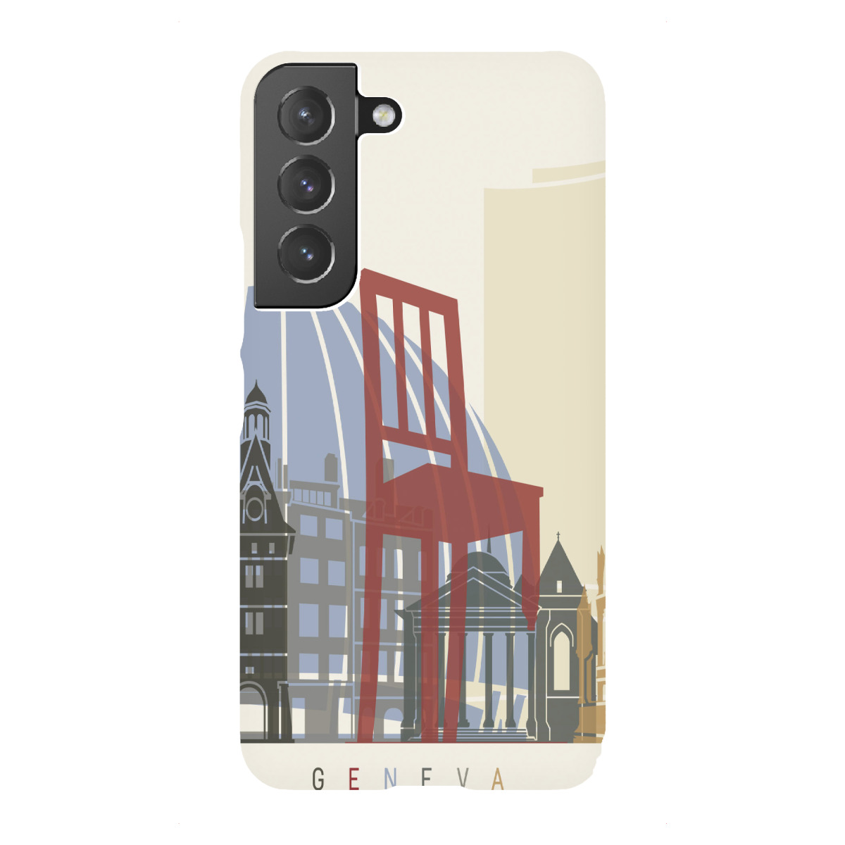 Samsung Galaxy "Geneva skyline" Premium-Case Handyhülle artboxONE