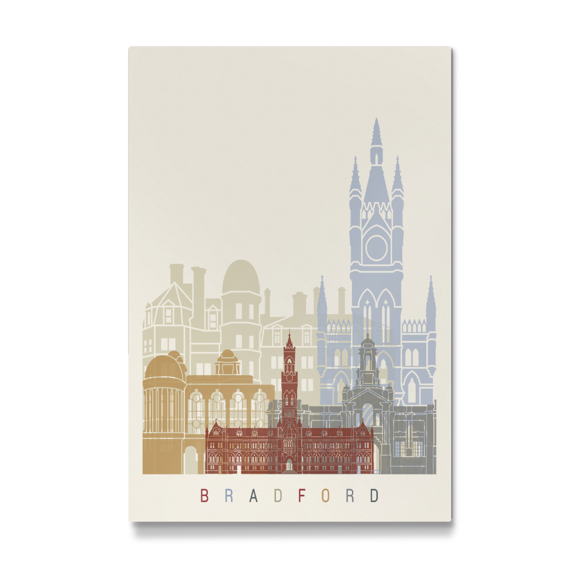 Galerie-Print "Bradford skyline" 75x50 cm artboxONE