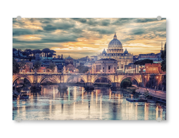 Acrylglasbild "From Rome with love" artboxONE - Städte,Reise,Architektur,Reise / Länder,Städte / Rom