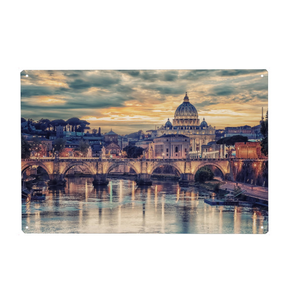 Holzbild "From Rome with love" artboxONE - Städte,Reise,Architektur,Reise / Länder,Städte / Rom