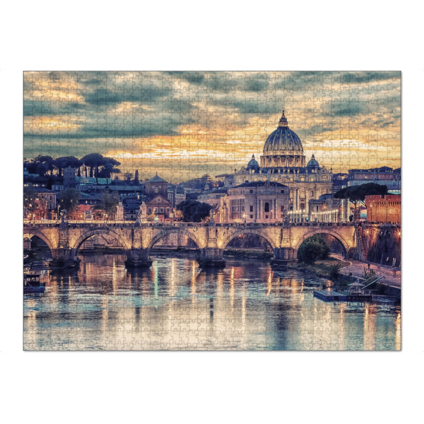 Puzzle Ravensburger "From Rome with love" artboxONE - Städte,Reise,Architektur,Reise / Länder,Städte / Rom