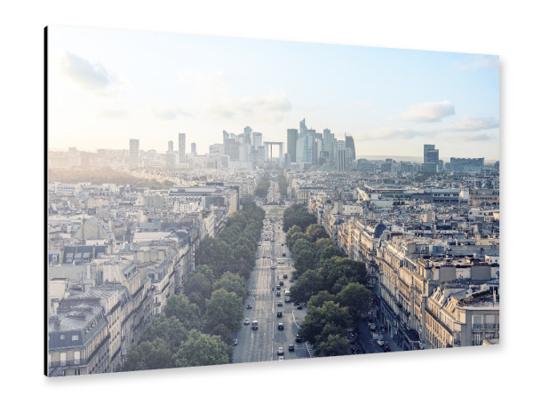 Alu-Dibond "West Paris" 30x20 cm artboxONE