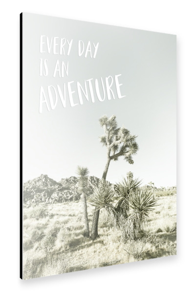 Alu-Dibond "Herausforderungen" 30x20 cm artboxONE