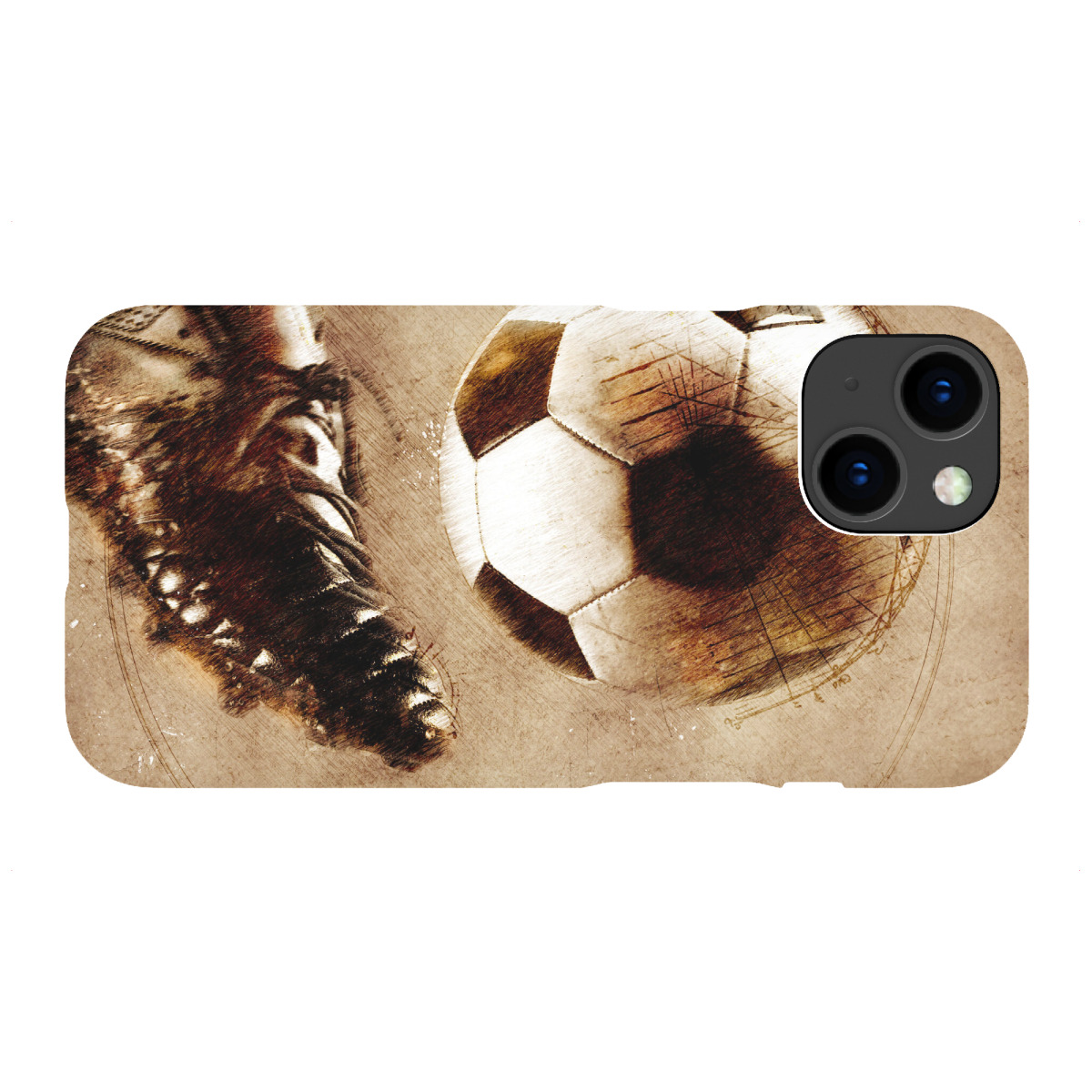"Striker in football"für iPhone - Premium-Case Handyhülle artboxONE