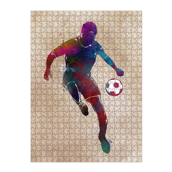 Puzzle Ravensburger "Football player" artboxONE - Sport,Sport / Fußball - Football,Football player,Soccer,Goal,Match,Player,Sport,Active,Sports,Team