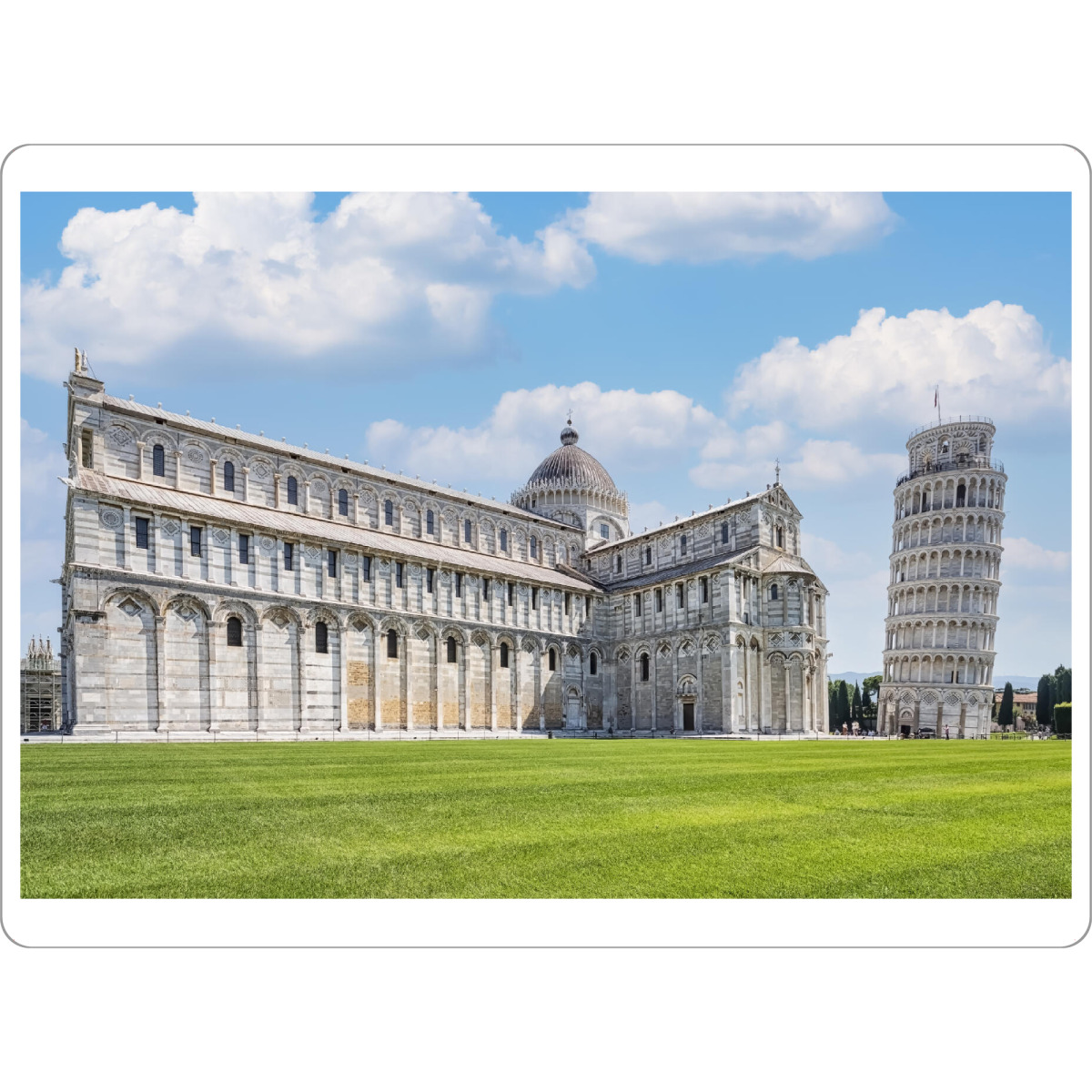 Tischset "Beautiful Pisa" artboxONE - Städte,Reise,Architektur,Reise / Länder,Städte / Weitere