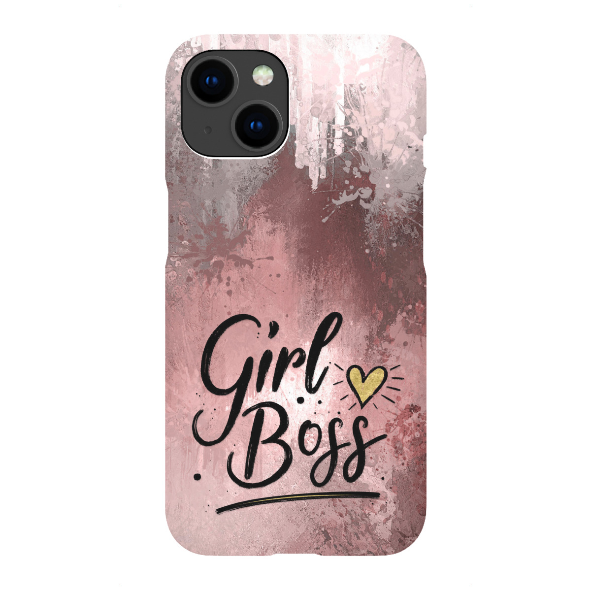 iPhone "Boss, aber im femininen Stil" Premium-Case Handyhülle artboxONE