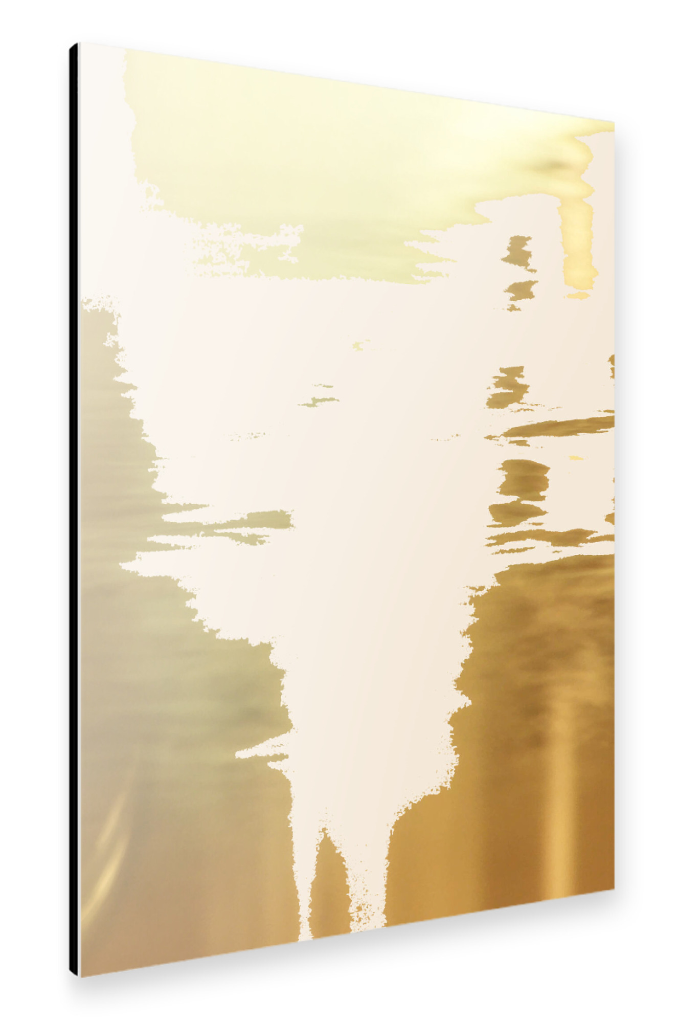 Alu-Dibond "Blush Gold" 75x50 cm artboxONE