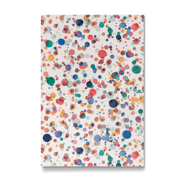 Galerie-Print "Drops Dots Watercolor Multi" 30x20 cm artboxONE