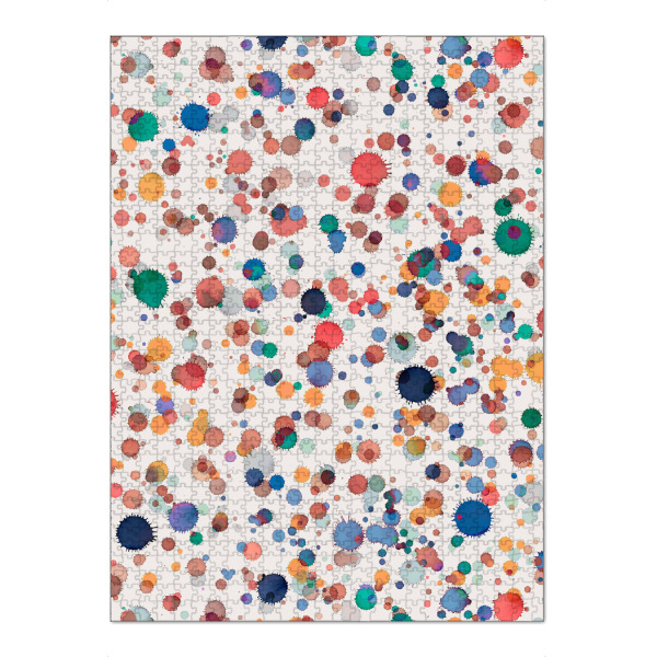 Puzzle Ravensburger "Drops Dots Watercolor Multi" artboxONE - Für Kinder,Abstrakt,Lustig